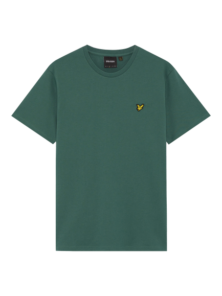 Lyle & Scott Cotton Regular Fit Short Sleeve T-Shirt, W130 Everglade