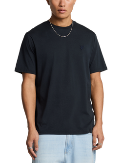 Lyle & Scott Superfine Cotton Regular Fit Short Sleeve T-Shirt, Z271 Dark Navy