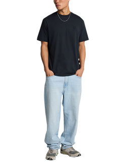 Lyle & Scott Superfine Cotton Regular Fit Short Sleeve T-Shirt - view 2, Z271 Dark Navy