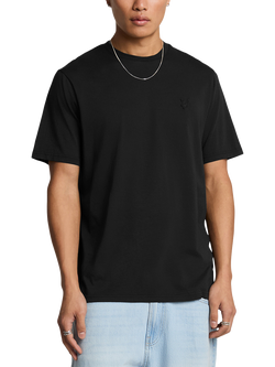 Lyle & Scott Superfine Cotton Regular Fit Short Sleeve T-Shirt, Jet Black, Jet Black