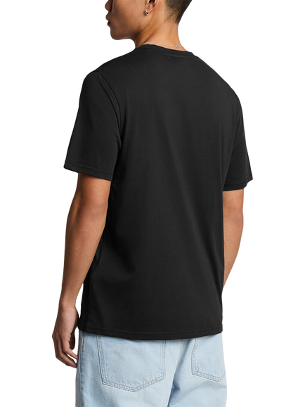 Lyle & Scott Superfine Cotton Regular Fit Short Sleeve T-Shirt, Jet Black - view 2, Jet Black
