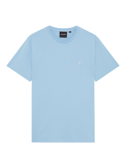 Lyle & Scott Superfine Cotton Regular Fit T-Shirt, Airy Blue