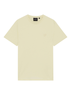 Lyle & Scott Superfine Cotton Regular Fit T-Shirt, Pastel Yellow