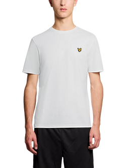 Lyle & Scott Sports Cotton Blend Short Sleeve T-Shirt, White, White