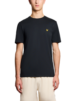 Lyle & Scott Sports Cotton Blend Short Sleeve T-Shirt, Z271 Dark Navy, Dark Navy