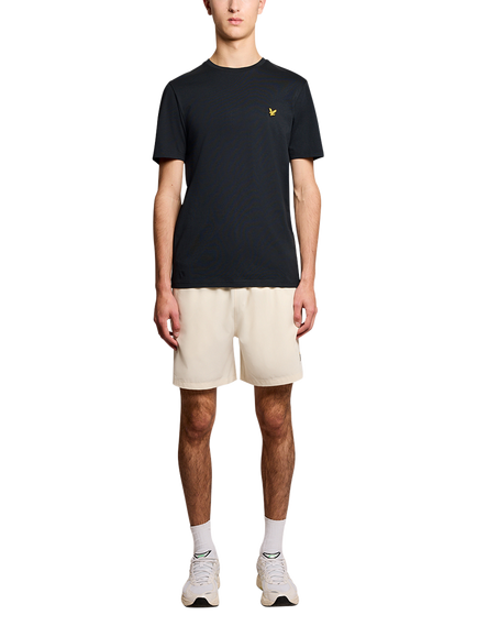 Lyle & Scott Sports Cotton Blend Short Sleeve T-Shirt, Z271 Dark Navy - view 2, Dark Navy
