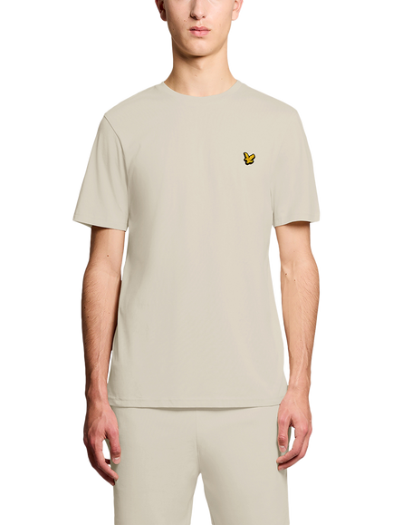 Lyle & Scott Sports Cotton Blend Short Sleeve T-Shirt, Whitecap, Whitecap