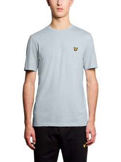 Lyle & Scott Sports Cotton Blend Short Sleeve T-Shirt, 015 Blue Lagoon, 015 Blue Lagoon