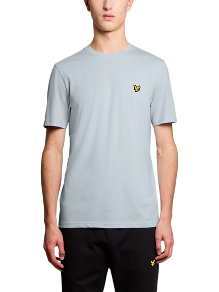 Lyle & Scott Sports Cotton Blend Short Sleeve T-Shirt, 015 Blue Lagoon, 015 Blue Lagoon