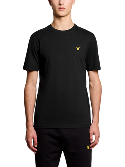 Lyle & Scott Sports Cotton Blend Short Sleeve T-Shirt, Z271 Dark Navy, Jet Black