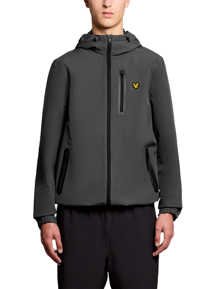 Lyle & Scott Sleeve Branded Jacket, Grey, Grey
