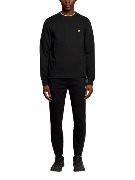 Lyle & Scott Fly Fleece Trackies, Jet Black