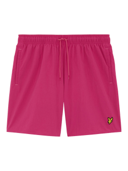 Lyle & Scott Plain Swim Shorts, Y138 Dahlia, Y138 Dahlia