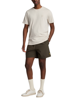 Lyle & Scott Plain Swim Shorts, Olive, Olive