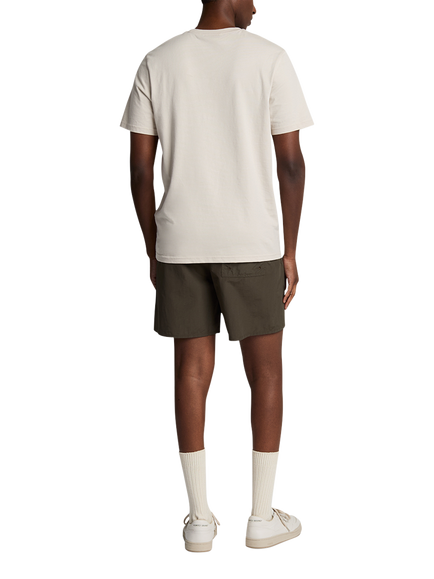 Lyle & Scott Plain Swim Shorts, Olive - view 2, Olive