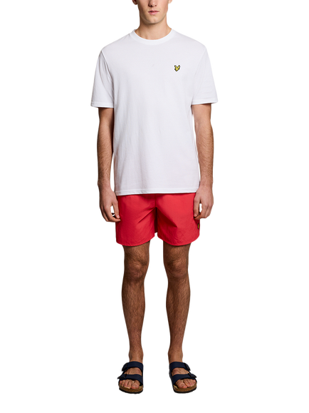 Lyle & Scott Plain Swim Shorts, Cherry Red, Cherry Red