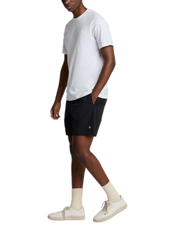Lyle & Scott Plain Swim Shorts, Jet Black - view 2, Jet Black