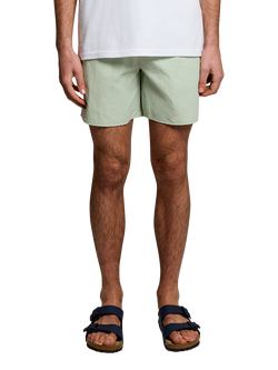 Lyle & Scott Plain Swim Shorts, Misty Sage - view 2, Misty Sage