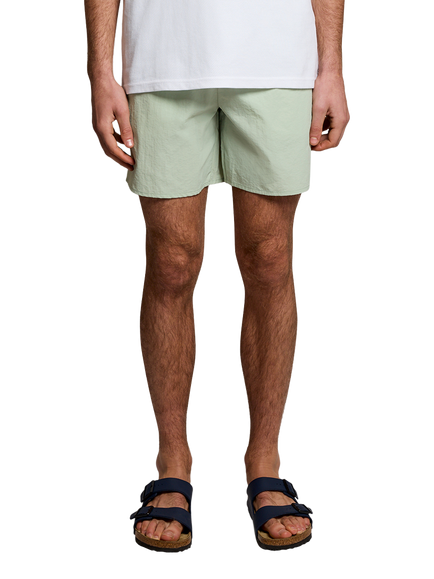 Lyle & Scott Plain Swim Shorts, Misty Sage - view 2, Misty Sage