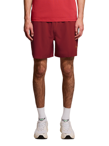 Lyle & Scott Sport Detail Swim Shorts, Garnet