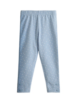 JoJo Maman Bébé Kids' Leggings, Pack of 2, Light Yellow - view 2, Light Yellow