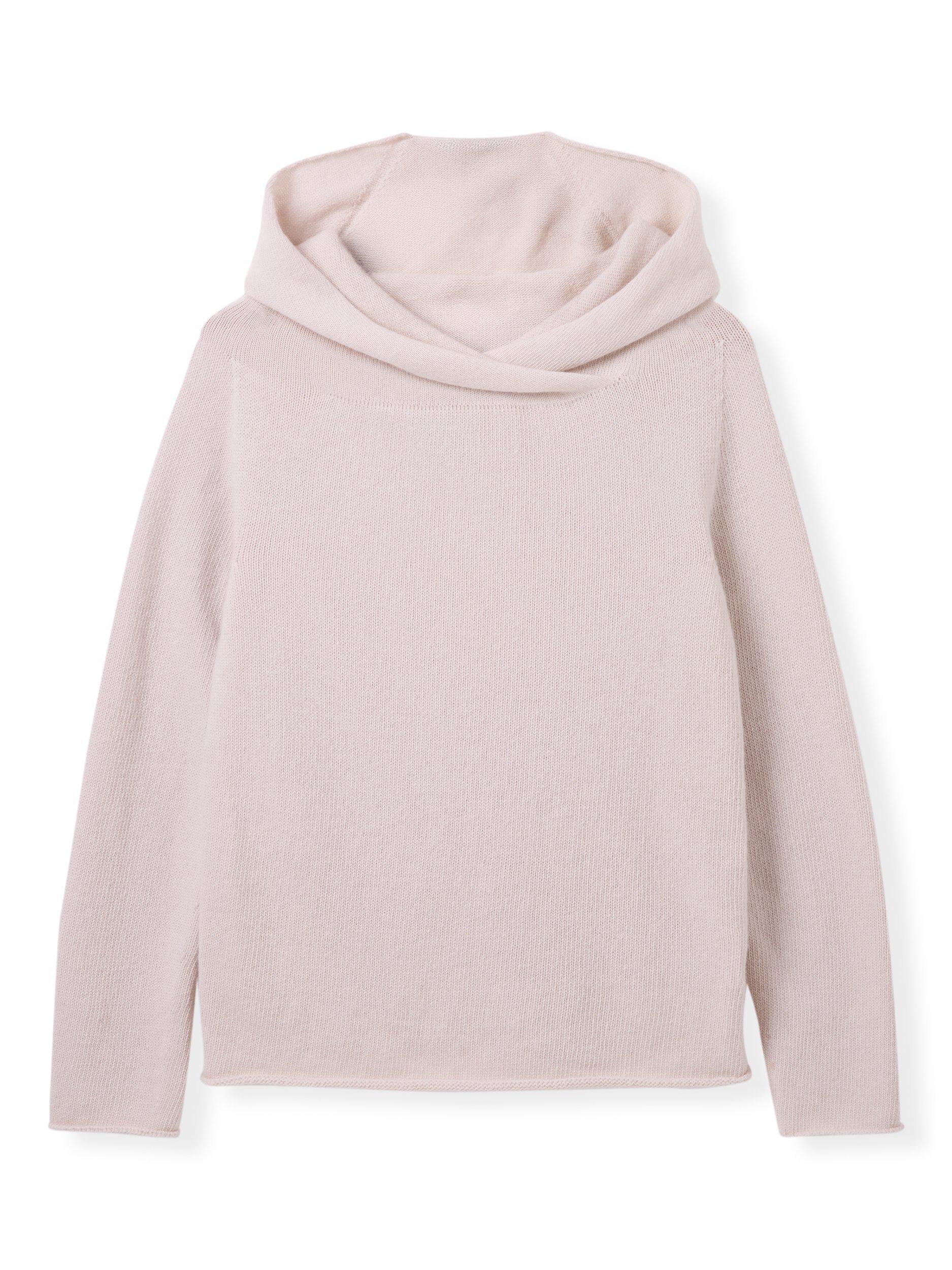 Product image 5 of 7, which shows Celtic & Co. Collared Slouch Pure Wool Jumper, Swansdown, S