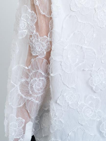 French Connection Ruchi Floral Lace Shirt, White - view 2, White