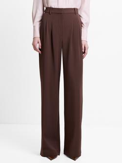 French Connection Harrie Suit Trousers, Espresso Brown