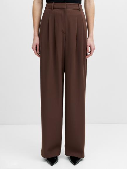 French Connection Harrie Suit Trousers - view 2, Espresso Brown