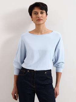 Phase Eight Cristine Batwing Jumper, Blue, Blue