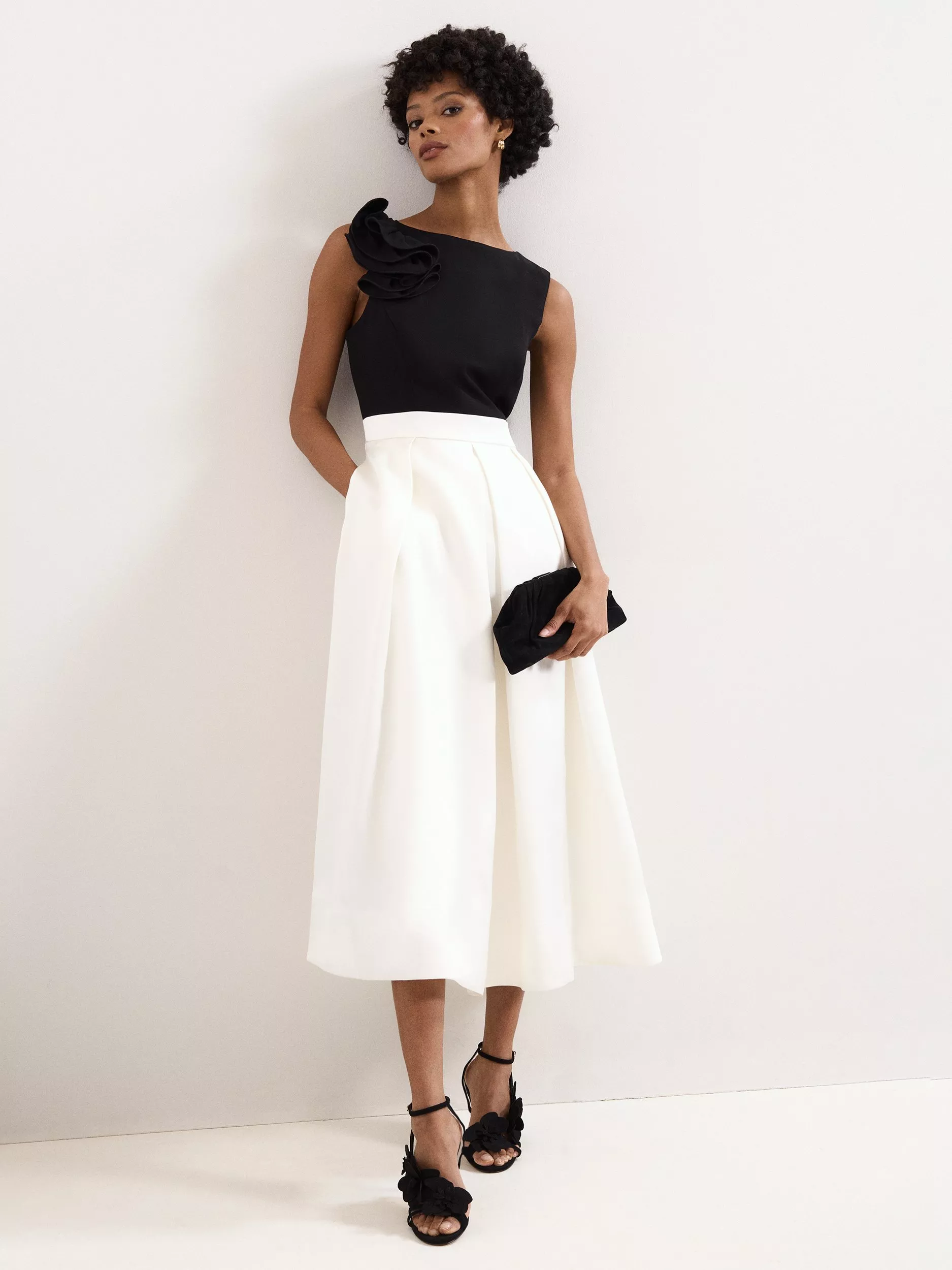 Women's Black Colour Block Dresses | John Lewis & Partners