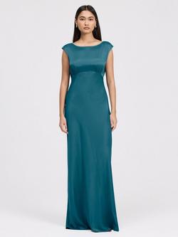 Ghost Octavia Empire Waist Maxi Dress, Emerald