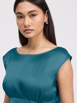 Ghost Octavia Empire Waist Maxi Dress - view 2, Emerald