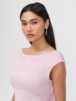 Ghost Octavia Empire Waist Maxi Dress - view 2, Pale Pink