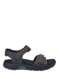 Josef Seibel Emeric 10 Leather Walking Sandals, Espresso, Espresso