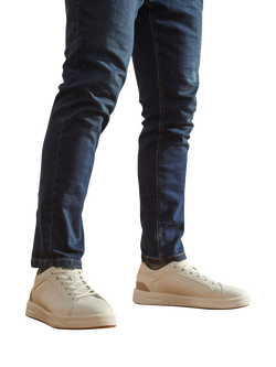 Josef Seibel Donovan 04 Suede Trainers - view 2, White