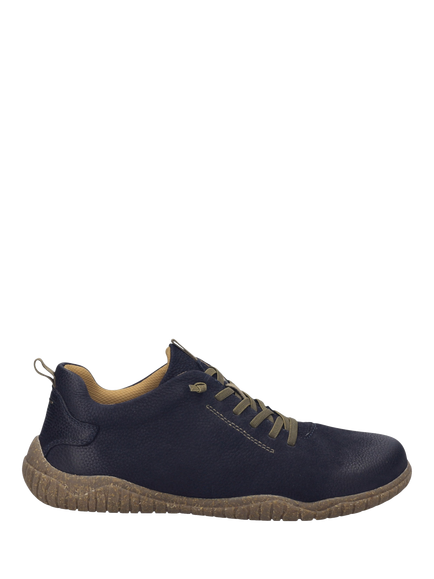 Josef Seibel Wallace 04 Leather Lace Up Shoes, Ocean Blue