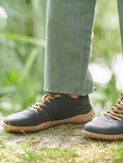 Josef Seibel Wallace 04 Leather Lace Up Shoes - view 2, Ocean Blue