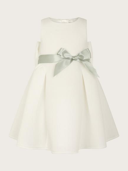 Monsoon Baby Molly Bridesmaid Dress, Ivory, Ivory