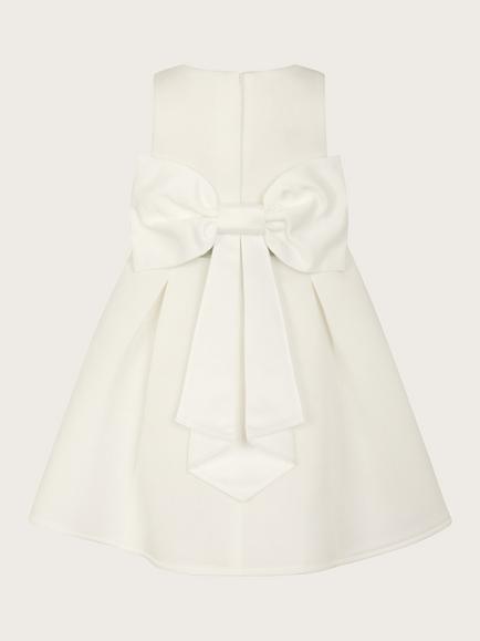 Monsoon Baby Molly Bridesmaid Dress, Ivory - view 2, Ivory