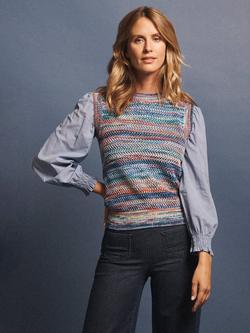 NRBY Tippi Space Dyed Yarn Tank Top, Multi, Multi