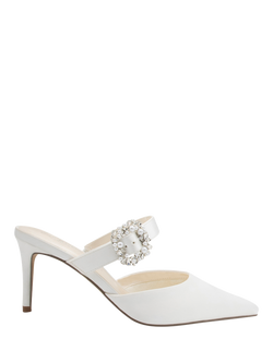 Paradox London Amoretta Embellished Wedding Court Shoes, Ivory, Ivory