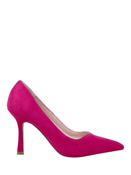Paradox London Raina High Heel Court Shoes, Fuchsia, Fuchsia