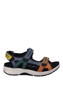 Josef Seibel Leather Estelle 02 Footbed Sandals, Multi, Multi