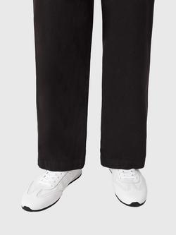 AllSaints Liam Low Top Leather Trainers, White - view 2, White