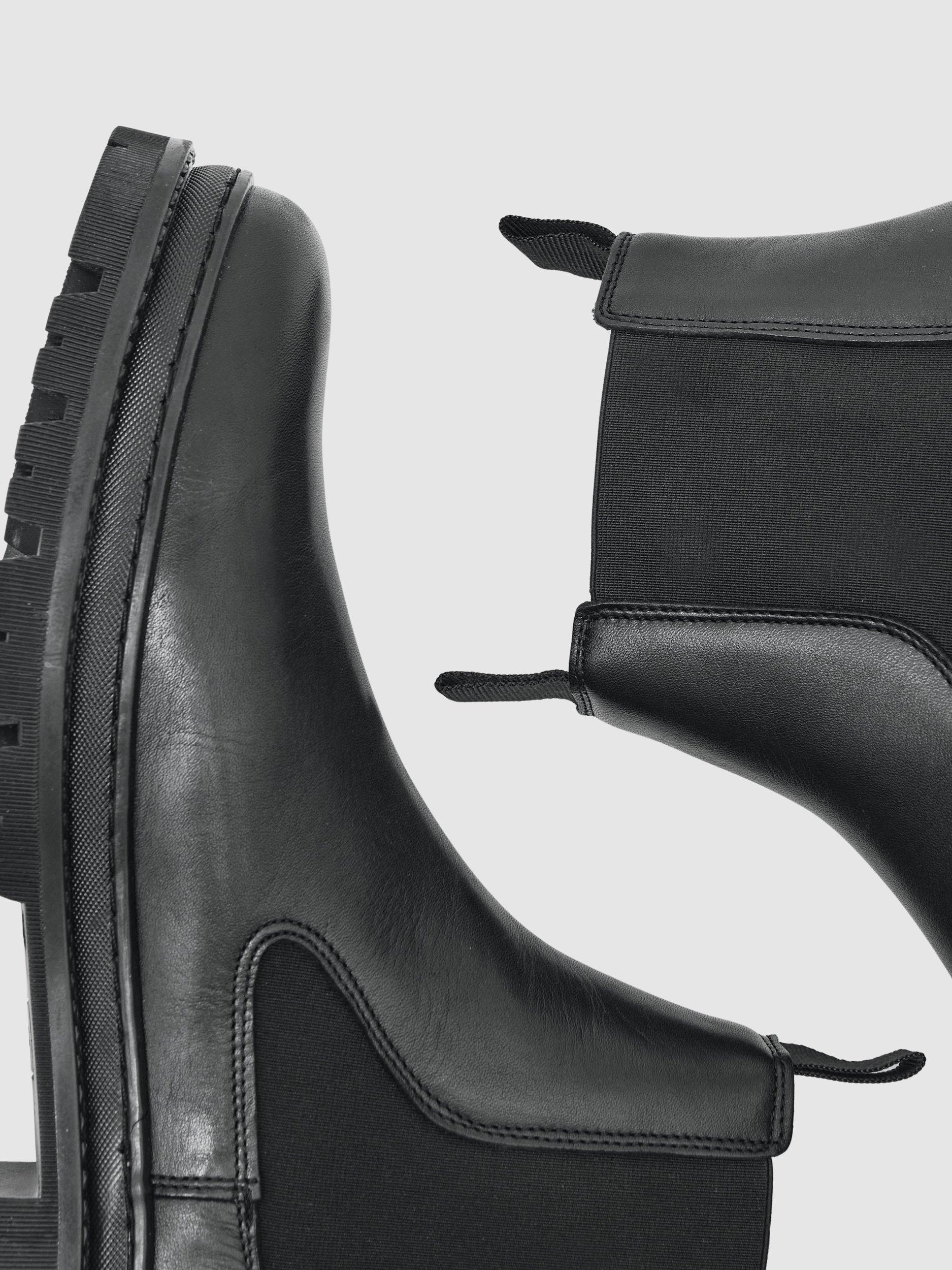 Product image 2 of 5, which shows Reiss Huxley Leather Chelsea Boots, Black, 7