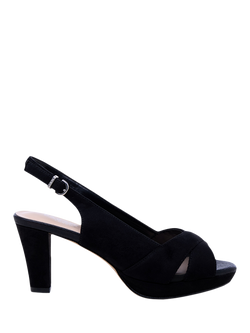 Paradox London Louise Platform Sandals, Black, Black