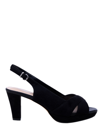 Paradox London Louise Platform Sandals, Black, Black