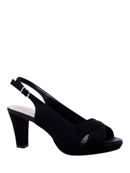 Paradox London Louise Platform Sandals, Black - view 2, Black