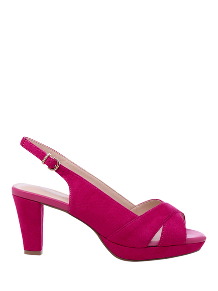 Paradox London Louise Platform Sandals, Fuchsia, Fuchsia